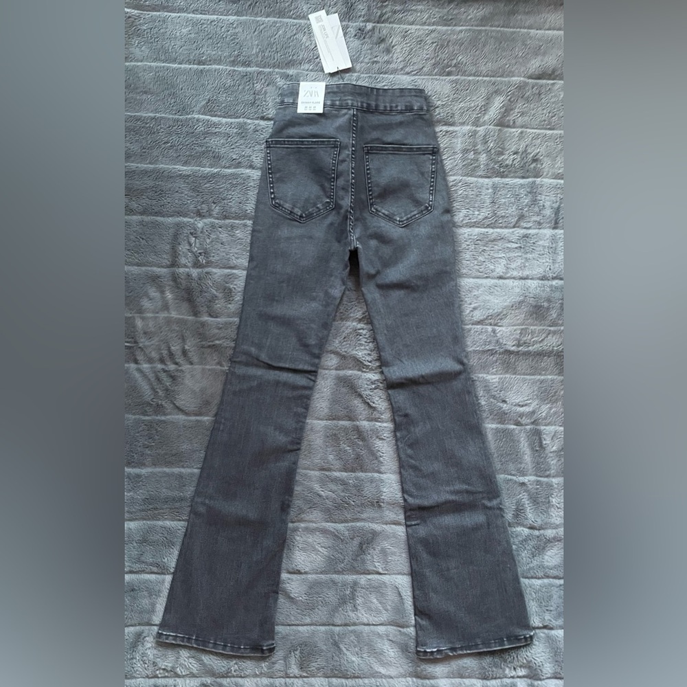 Zara Flared Skinny Jeggings - Picture 8 of 9